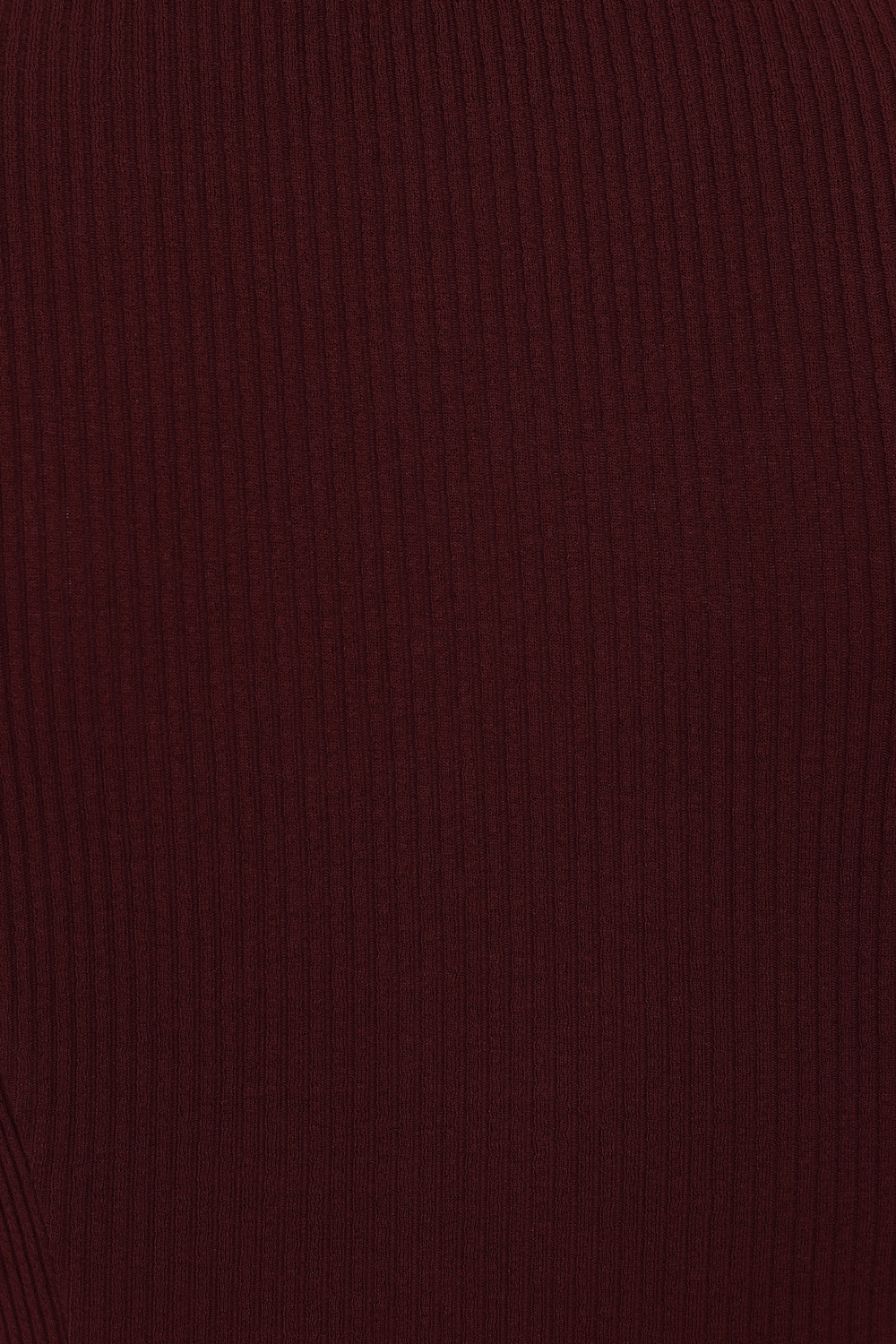 Susan Knitted Top in Burgundy